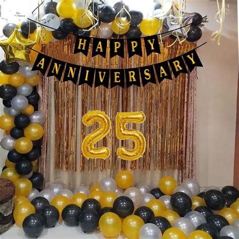 ideas for room decoration on anniversary|25th anniversary decoration ideas.